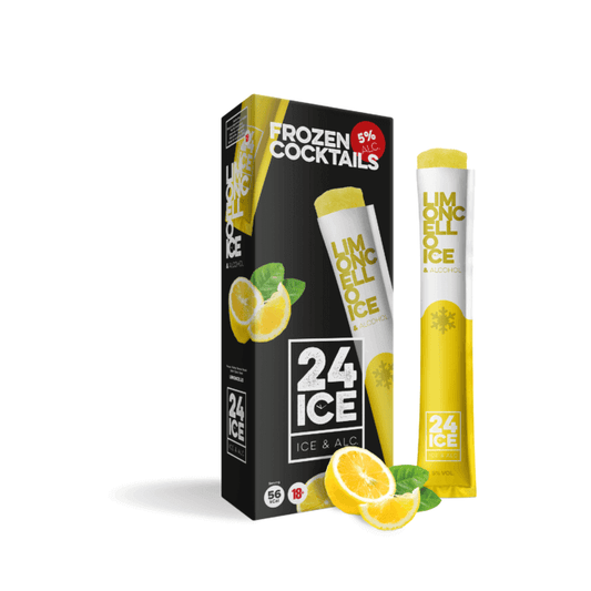 24 Ice Limoncello Frozen Cocktail Pops 5 Pack