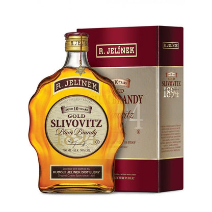 Jelinek Slivovitz Gold 10 Year Old - Plum Brandy